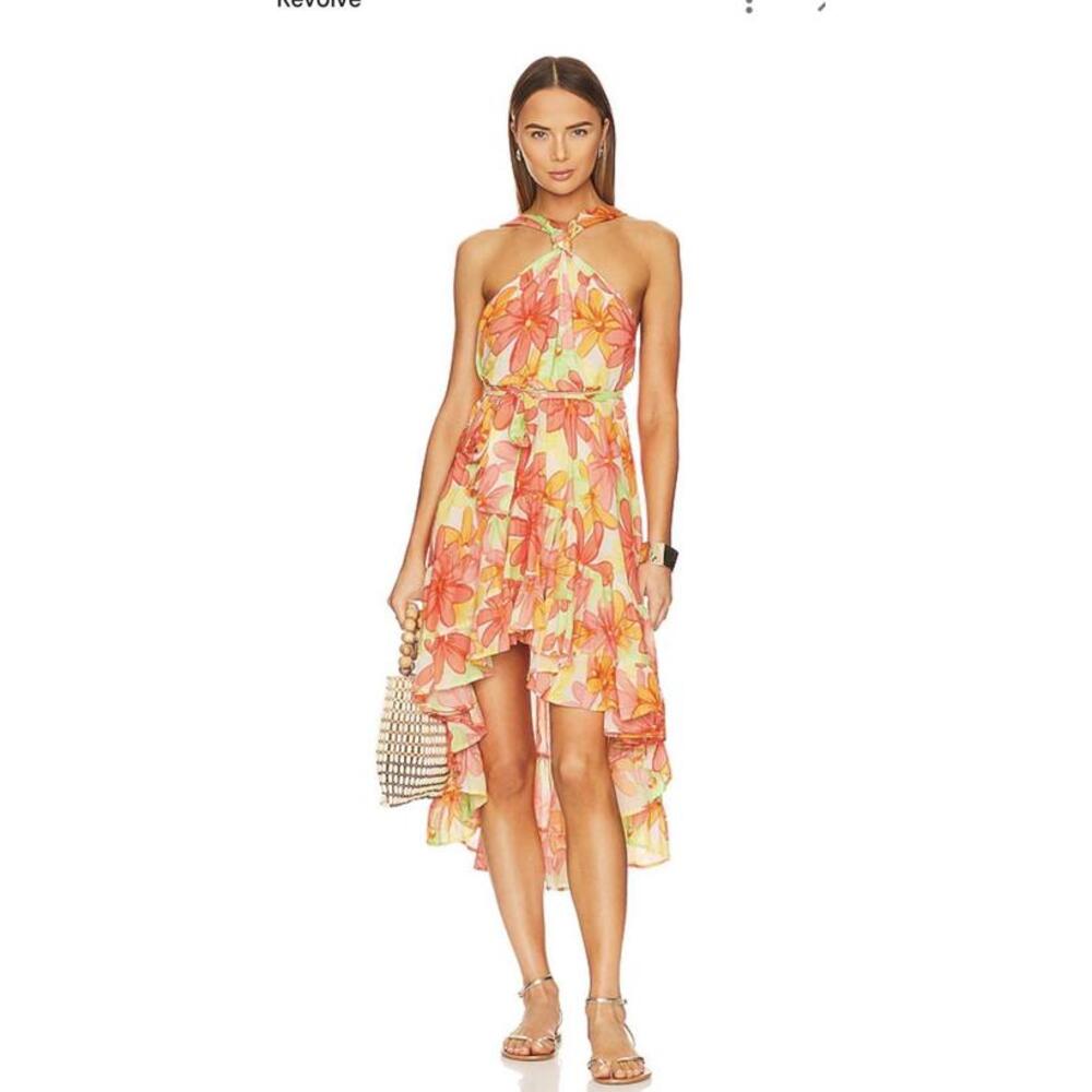 Celeste Dress in Riviera Prinptemps SUNDRESS Revolve Small Feminine Boho Cottage